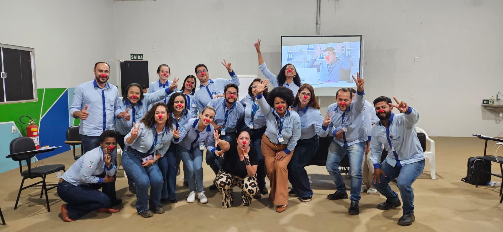 Natalia Pecoral em palestra na BEVAP